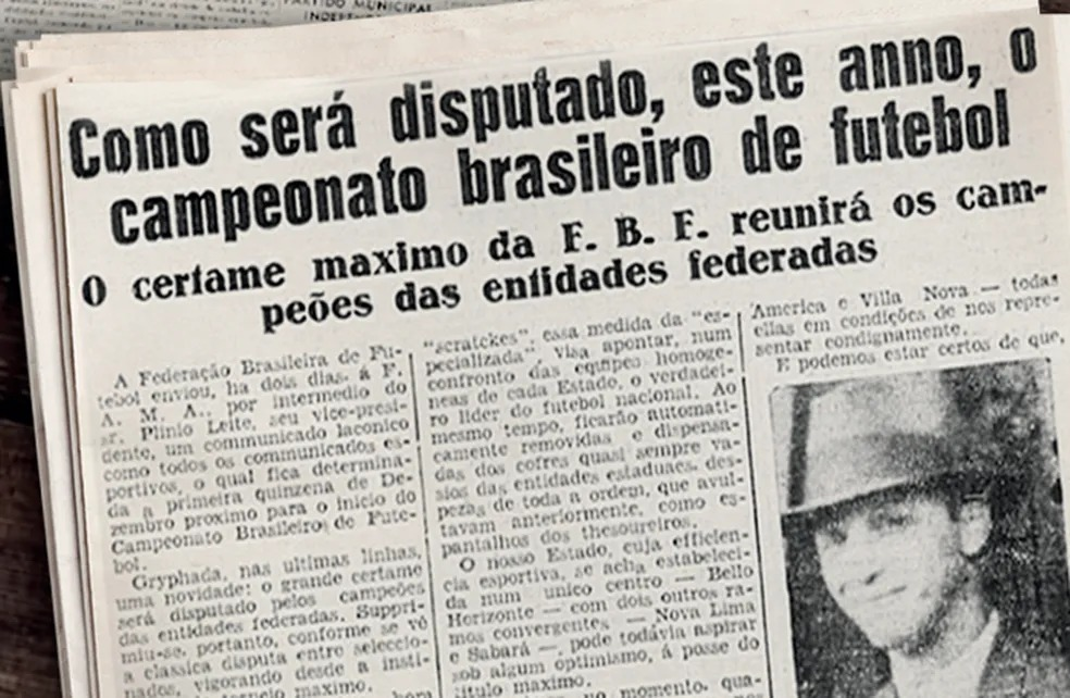 A história do Primeiro Campeonato Brasileiro