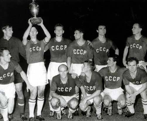 O desempenho da União das Repúblicas Socialistas Soviéticas (URSS) nos campeonatos Europeus