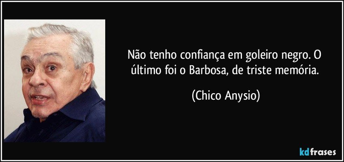 O vazio negro no gol da Seleção Brasileira