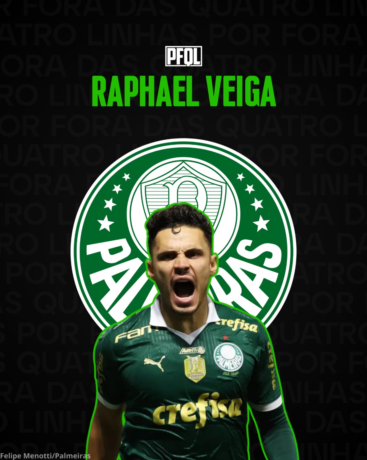 Números de Raphael Veiga pelo Palmeiras (2019-2024)