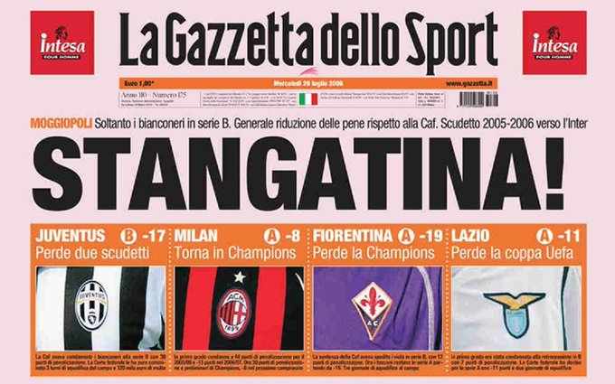O Calciopoli: O que foi, envolvidos e punições O Calciopoli: O que foi, envolvidos e punições