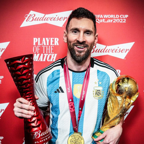 Todas as temporadas em que Messi foi vencedor da Bola de Ouro