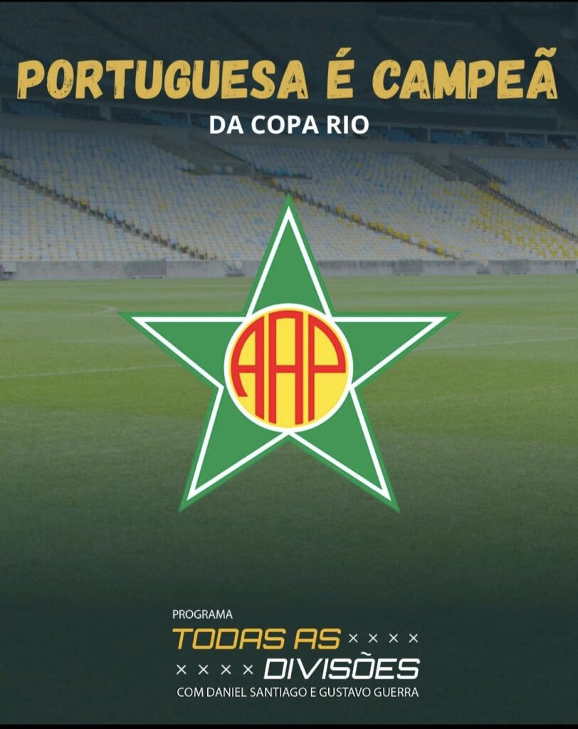 Portuguesa conquista a Copa Rio pela quarta vez e garante vaga na Série D de 2026. Portuguesa conquista a Copa Rio pela quarta vez e garante vaga na Série D de 2026.