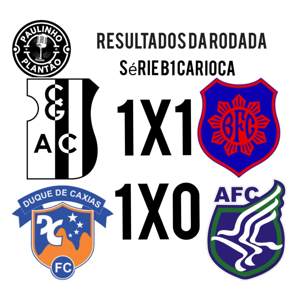 SÉRIE B1 CARIOCA – TERCEIRA RODADA SÉRIE B1 CARIOCA – TERCEIRA RODADA