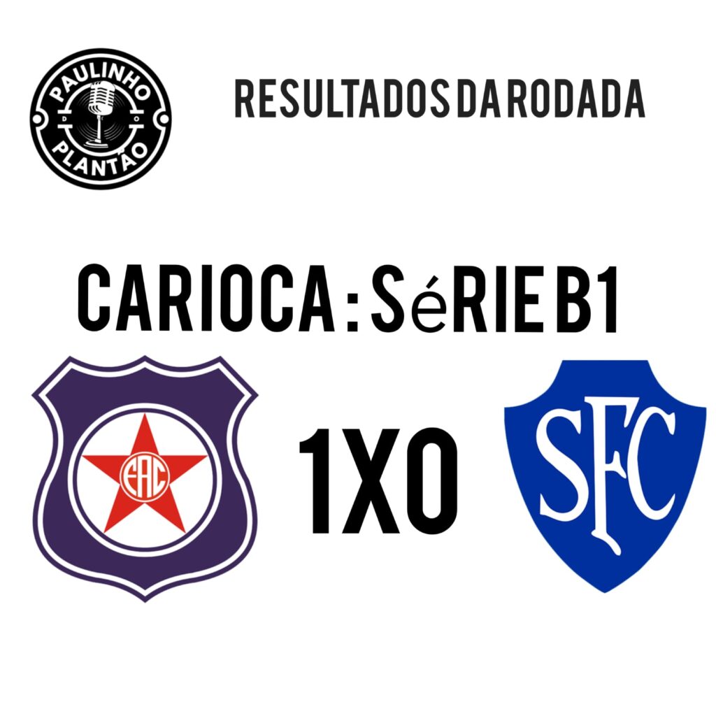 SÉRIE B1 CARIOCA – TERCEIRA RODADA SÉRIE B1 CARIOCA – TERCEIRA RODADA