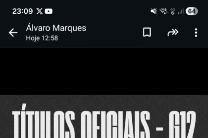 𝗧𝗶𝘁𝘂𝗹𝗼𝘀 𝗢𝗳𝗶𝗰𝗶𝗮𝗶𝘀 do G12