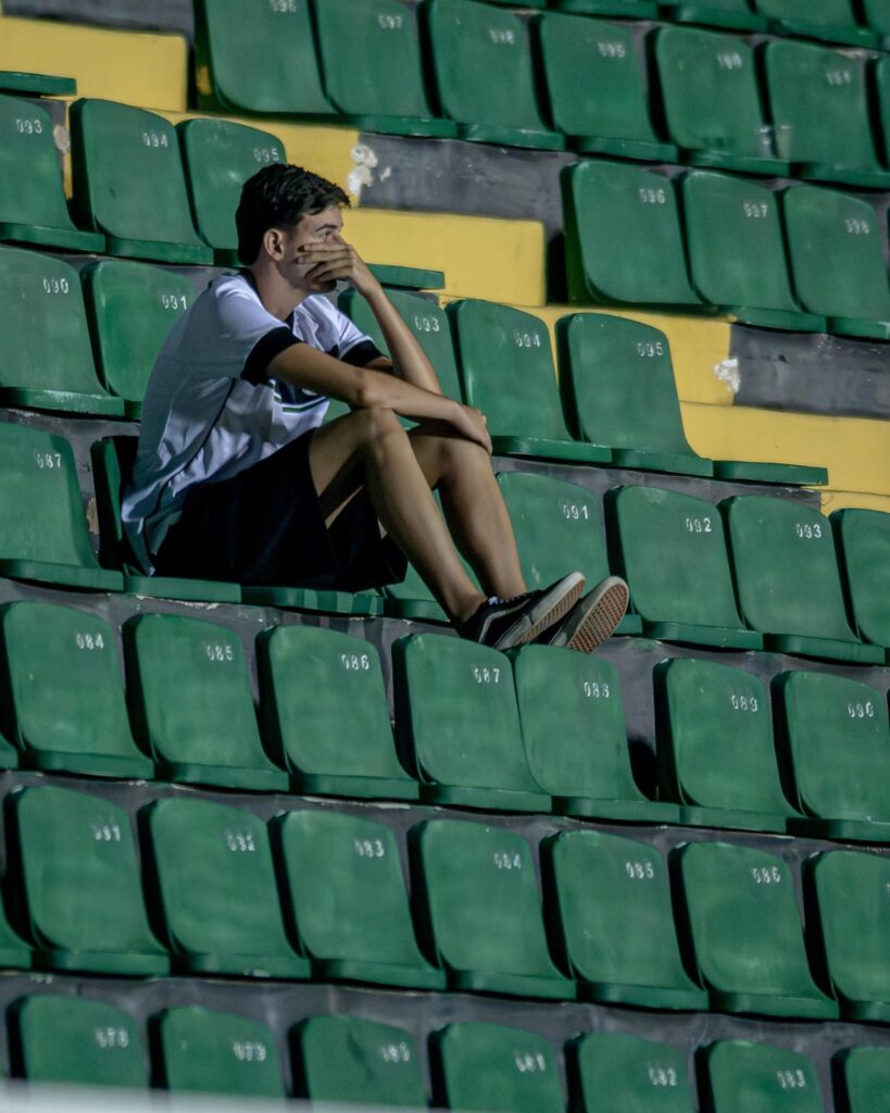 Uma das cenas mais tristes do futebol brasileiro em 2026.