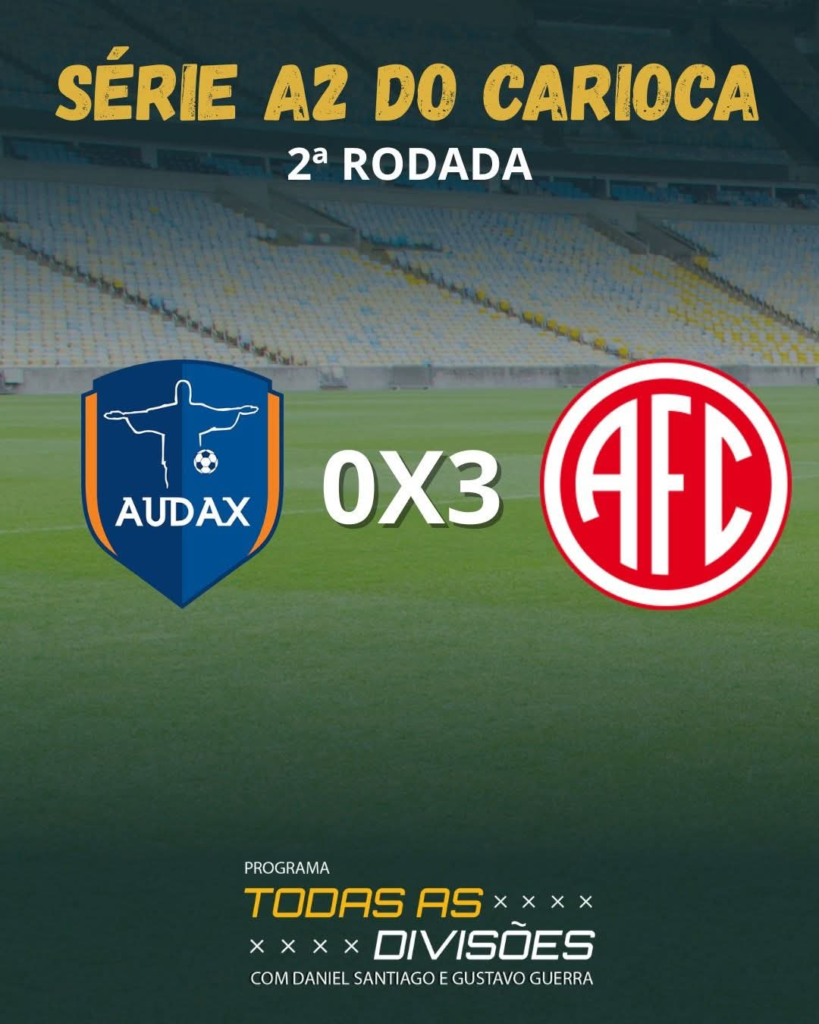 DOIS JOGOS FECHARAM A SEGUNDA RODADA DO CAMPEOANTO CARIOCA DA SEGUNDONA.