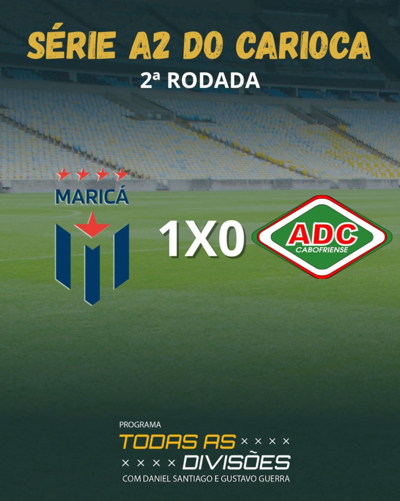 DOIS JOGOS FECHARAM A SEGUNDA RODADA DO CAMPEOANTO CARIOCA DA SEGUNDONA.