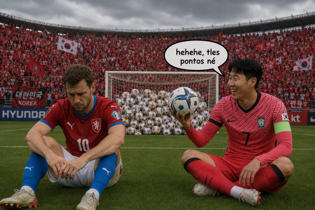 Coreia do Sul vence República Tcheca de virada e protagoniza um dos melhores jogos da Copa