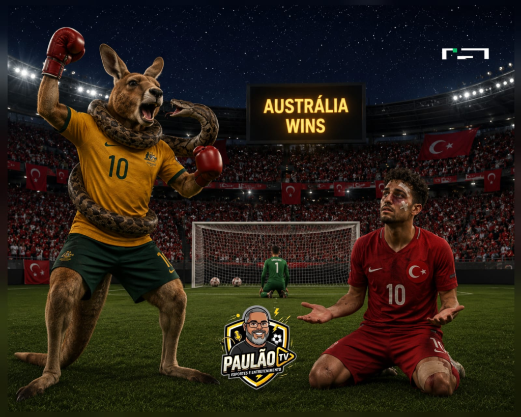 Austrália surpreende, vence a Turquia e larga na frente no Grupo D da Copa do Mundo Austrália surpreende, vence a Turquia e larga na frente no Grupo D da Copa do Mundo