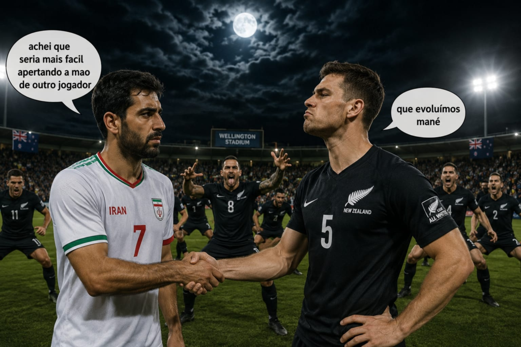 Nova Zelândia e Irã empatam em jogo movimentado na estreia da Copa do Mundo Nova Zelândia e Irã empatam em jogo movimentado na estreia da Copa do Mundo