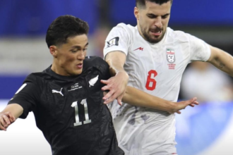 Nova Zelândia e Irã empatam em jogo movimentado na estreia da Copa do Mundo