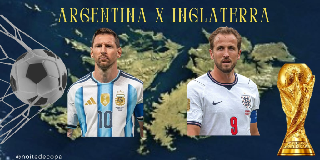 A rivalidade que passou dos campos - Argentina x Inglaterra