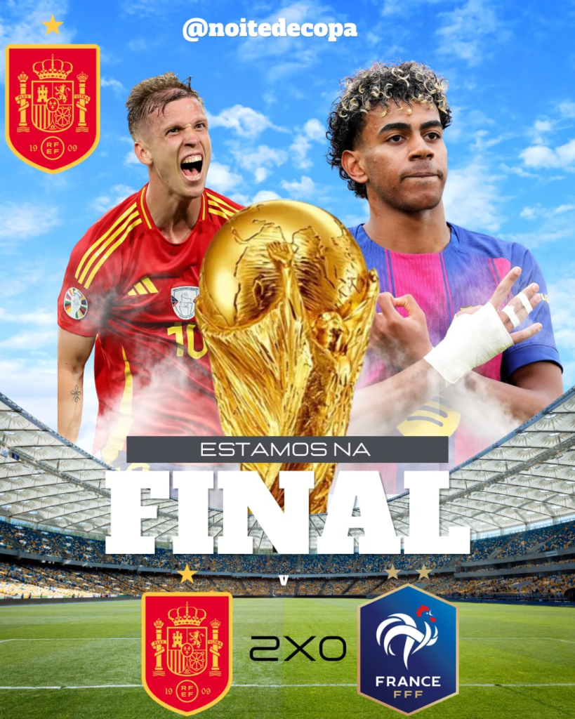 O favorito caiu: Espanha mostra que é a maior pedra no sapato da França, vence e chega à final da Copa do Mundo O favorito caiu: Espanha mostra que é a maior pedra no sapato da França, vence e chega à final da Copa do Mundo