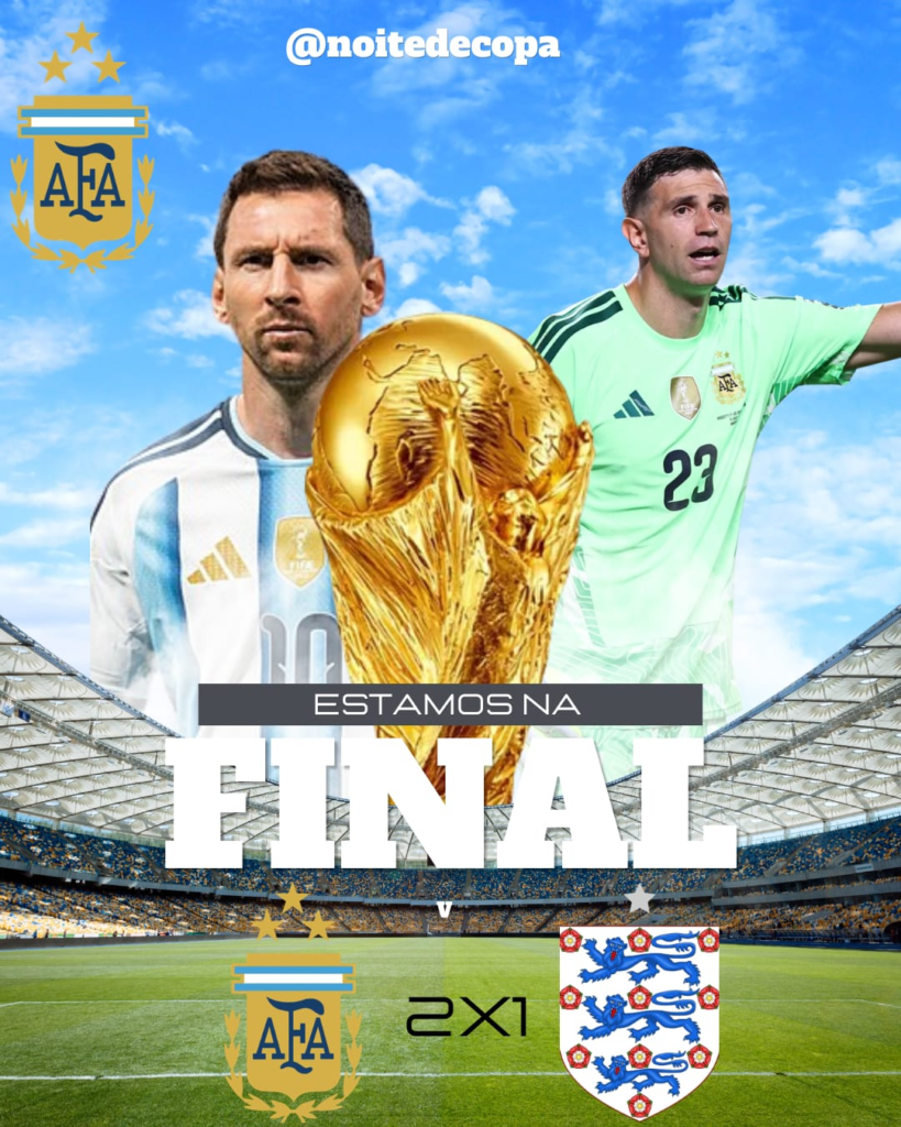 Argentina reage no fim, derrota a Inglaterra e garante vaga na final da Copa do Mundo de 2026 Argentina reage no fim, derrota a Inglaterra e garante vaga na final da Copa do Mundo de 2026