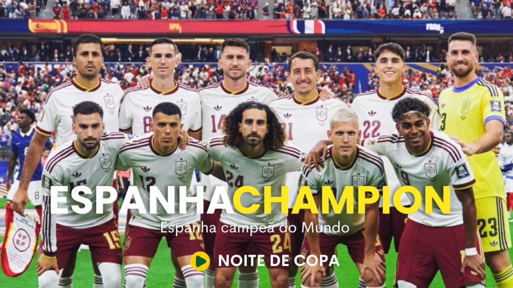 A final da 23ª Copa do Mundo não poderia ter outro vencedor: Espanha A final da 23ª Copa do Mundo não poderia ter outro vencedor: Espanha