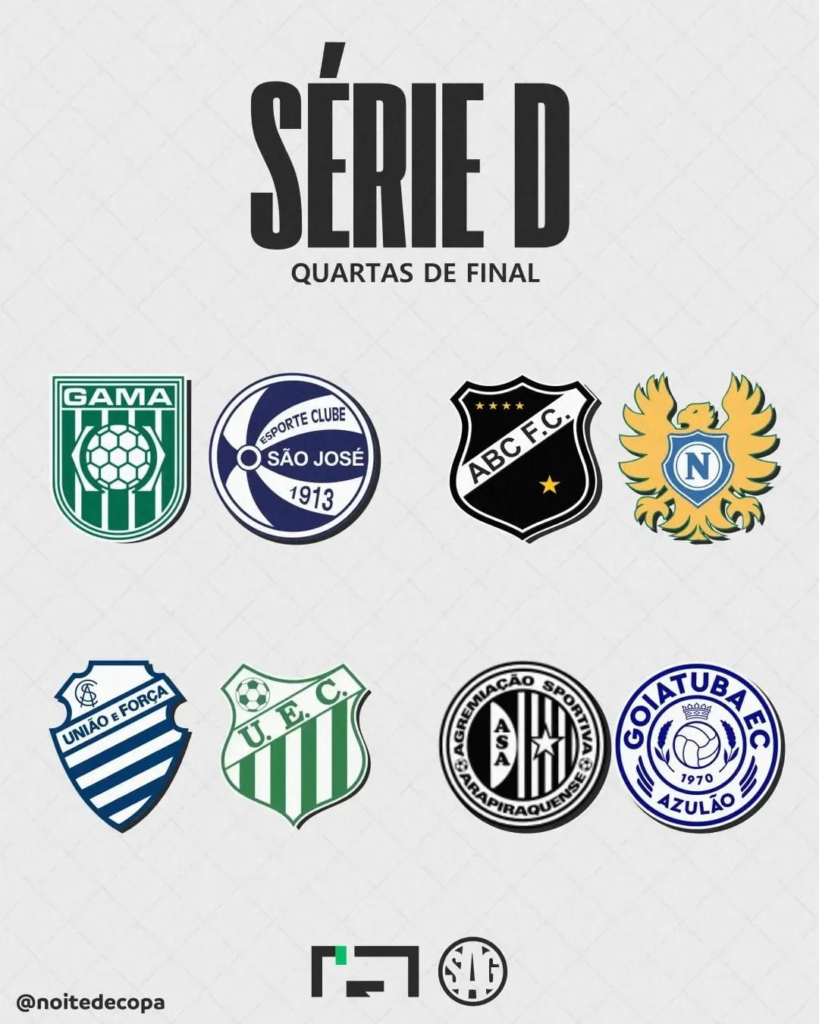 Reta final da Série D. Agora só restam os oito melhores Reta final da Série D. Agora só restam os oito melhores