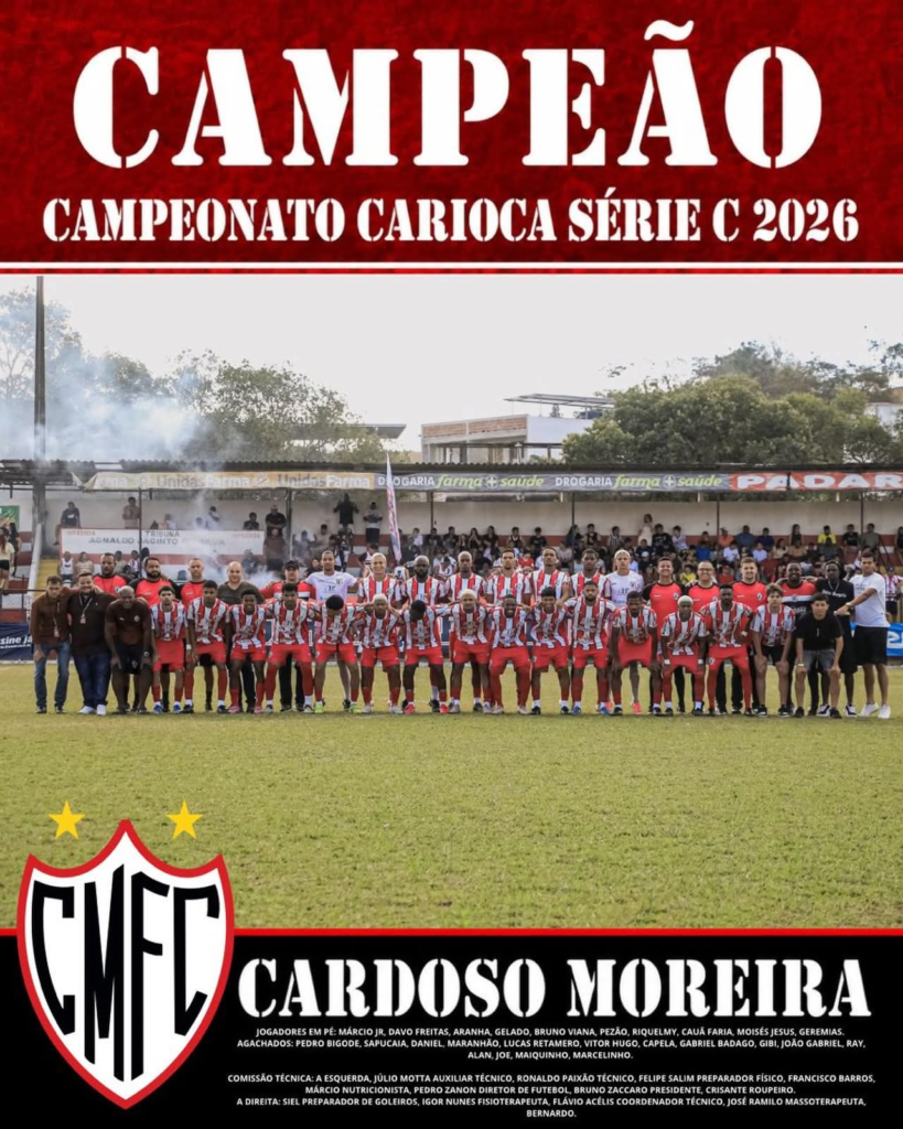 Cardoso Moreira é campeão da Quinta Divisão