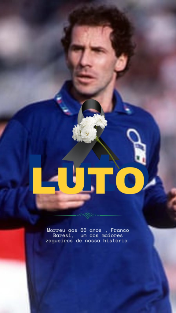 Franco Baresi: um dos maiores zagueiros da história do futebol