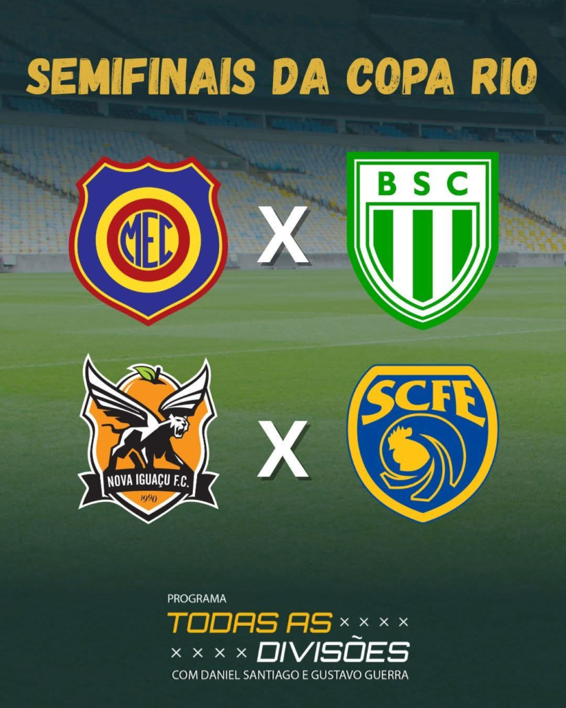 Copa Rio: semifinais estão definidas Copa Rio: semifinais estão definidas
