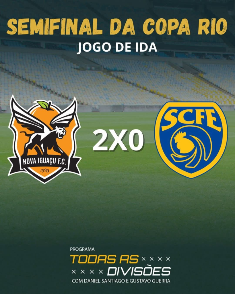 Boavista e Nova Iguaçu largam na frente nas semifinais da Copa Rio