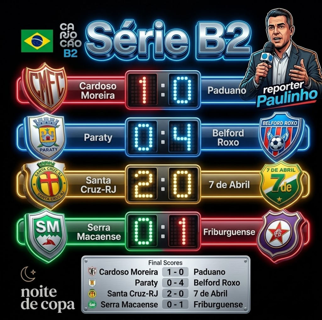 Quarta divisão carioca começa com goleada e Belford Roxo na liderança Quarta divisão carioca começa com goleada e Belford Roxo na liderança