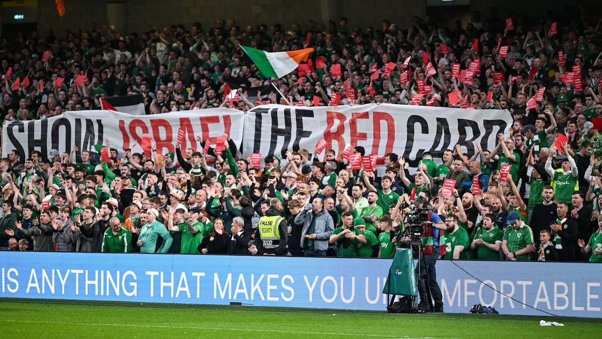 IRLANDA X ISRAEL: UMA POLÊMICA MAIOR DO QUE SÓ FUTEBOL! IRLANDA X ISRAEL: UMA POLÊMICA MAIOR DO QUE SÓ FUTEBOL!