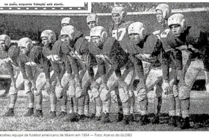 ANTES DA NFL: O FUTEBOL AMERICANO NO MARACANÃ EM 1954