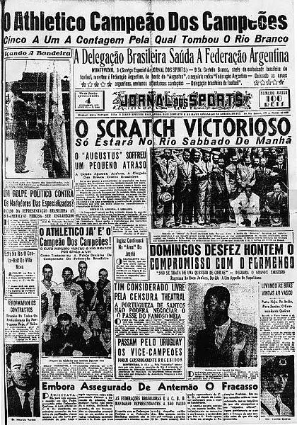 A história do Primeiro Campeonato Brasileiro A história do Primeiro Campeonato Brasileiro