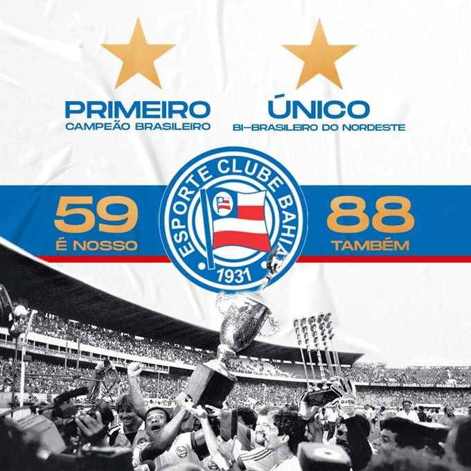 Nascido para vencer - Esporte Clube Bahia 🇱🇺 Nascido para vencer - Esporte Clube Bahia 🇱🇺