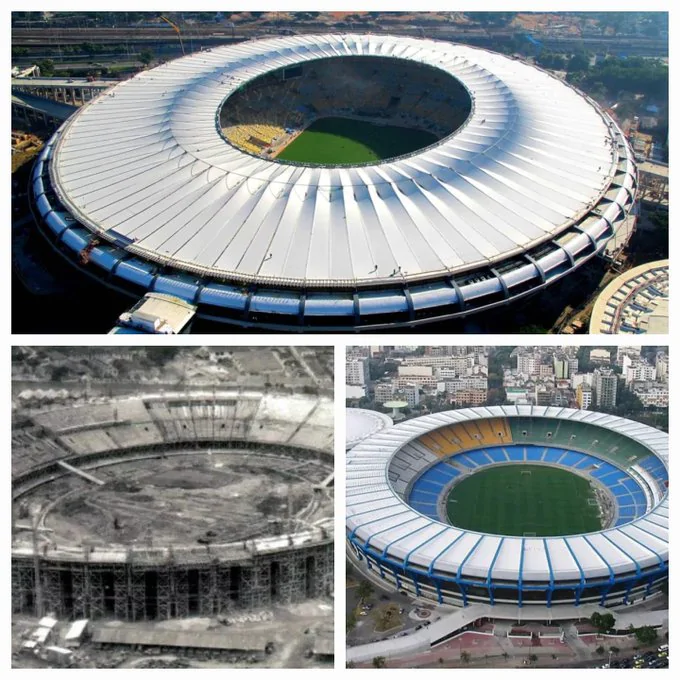 A história do Estádio Maracanã A história do Estádio Maracanã