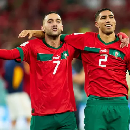 O projeto da seleção de Marrocos