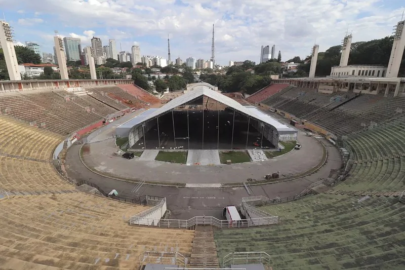 A história do Estádio Pacaembu A história do Estádio Pacaembu