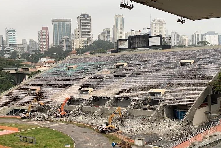 A história do Estádio Pacaembu A história do Estádio Pacaembu