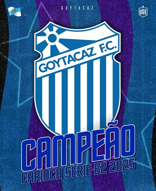 Goytacaz é o campeão da Série B2 do Campeonato Carioca de 2025! Goytacaz é o campeão da Série B2 do Campeonato Carioca de 2025!