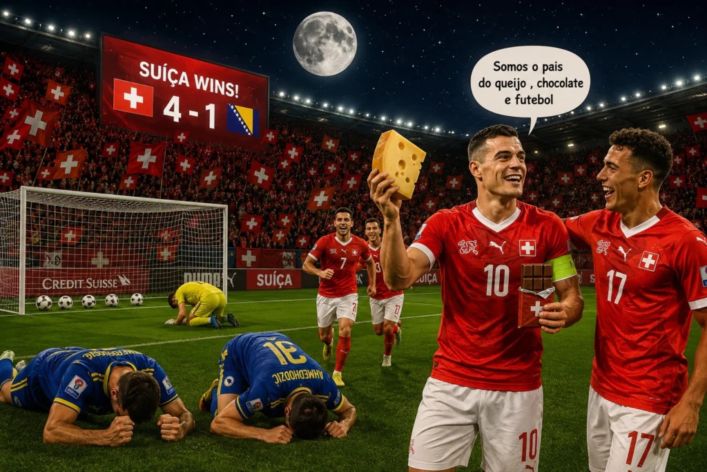 Suíça goleia, República Tcheca empata e grupos seguem indefinidos na Copa do Mundo Suíça goleia, República Tcheca empata e grupos seguem indefinidos na Copa do Mundo