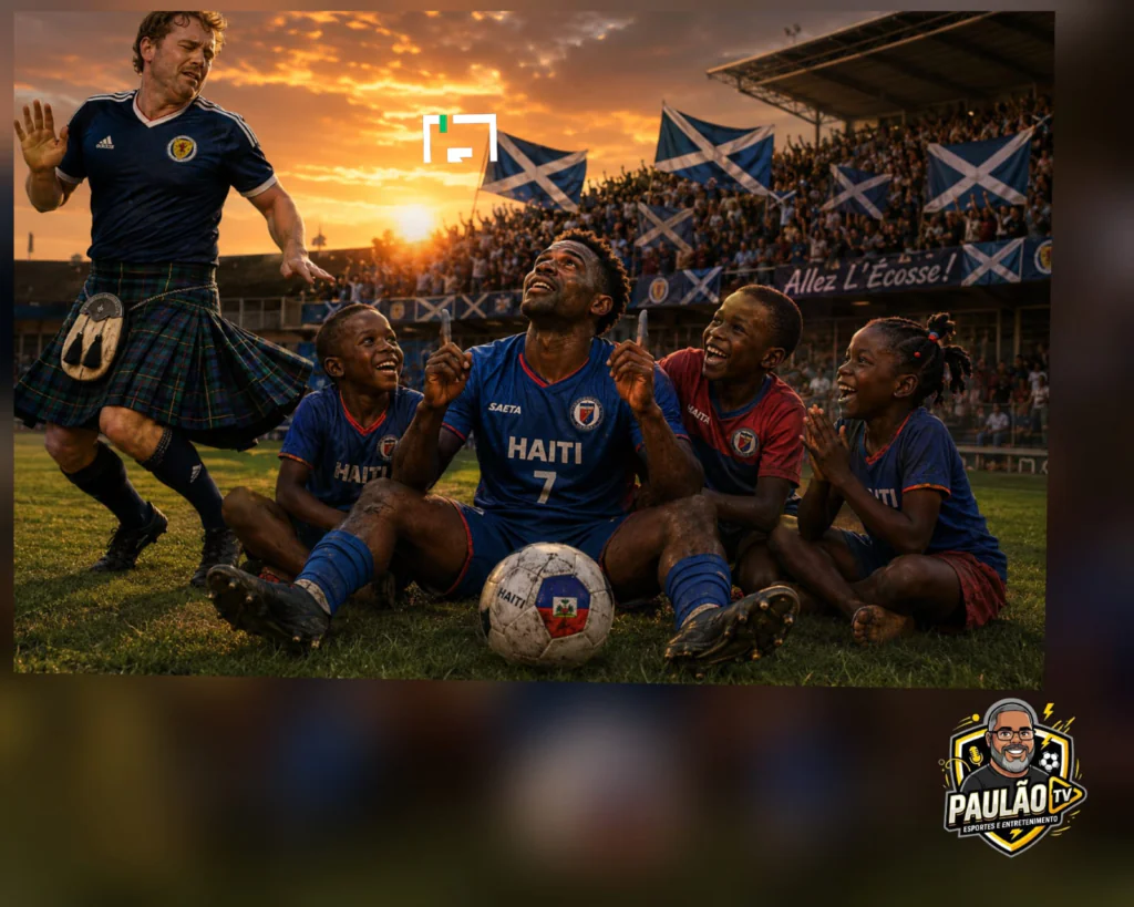 Escócia vence o Haiti com dificuldades e larga na frente no Grupo C da Copa do Mundo Escócia vence o Haiti com dificuldades e larga na frente no Grupo C da Copa do Mundo