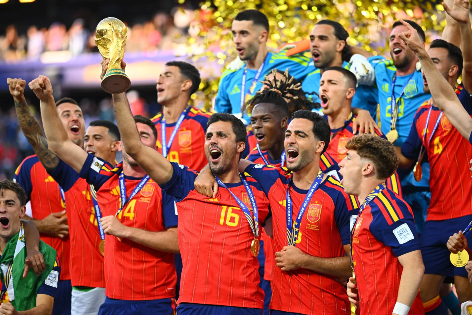 A final da 23ª Copa do Mundo não poderia ter outro vencedor: Espanha A final da 23ª Copa do Mundo não poderia ter outro vencedor: Espanha