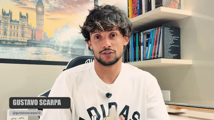 Você sabia que Gustavo Scarpa tem um canal no YouTube?