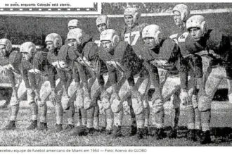 ANTES DA NFL: O FUTEBOL AMERICANO NO MARACANÃ EM 1954
